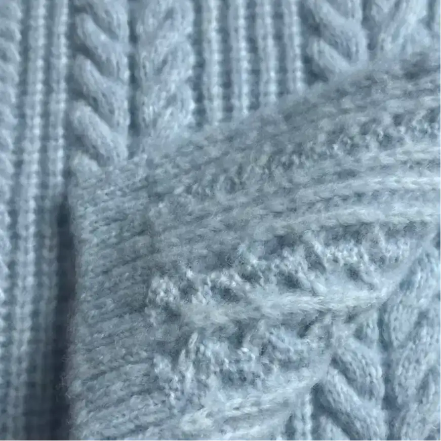 China Yarn for Ladies Vest (Sweater),Open Cardigan (Sweater),Full-Zipper Cardigan (Sweater),Half-Zipper Cardigan (Sweater) Air Spun Yarn Fancy Yarn Polyester Merino Wool Tyron Blue color buy from China wholesaler bulk order at wholesale price free worldwide shipping Alibaba