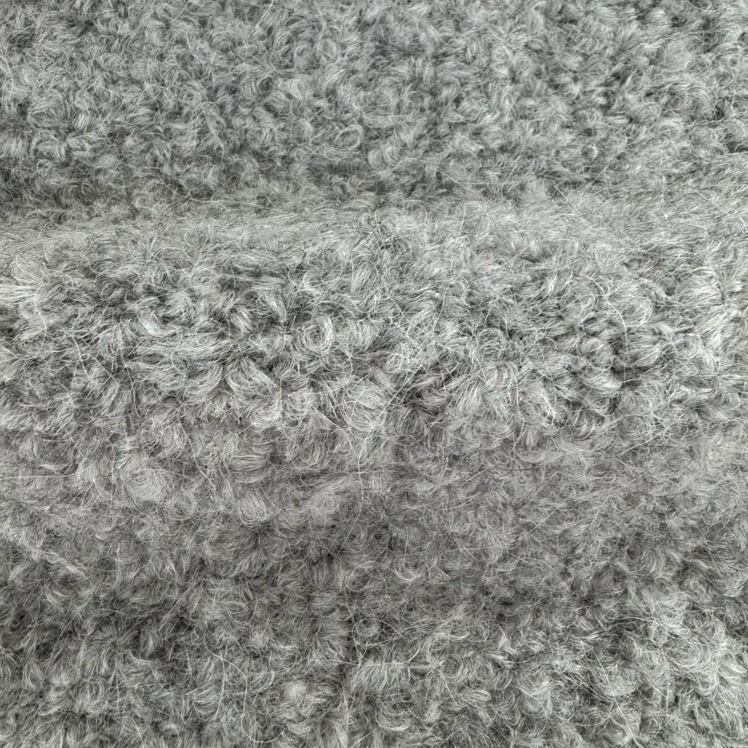 China Yarn for Ladies Vest (Sweater),Men’s Vest (Sweater),Open Cardigan (Sweater),Full-Zipper Cardigan (Sweater),Round Neck Pullover (Sweater),Crew Neck Pullover (Sweater),Crop Top Pullover (Sweater) Boucle Yarn Fancy Yarn Alpaca Acrylic Wool Nylon Spandex Gray color buy from China wholesaler bulk order at wholesale price free worldwide shipping Alibaba