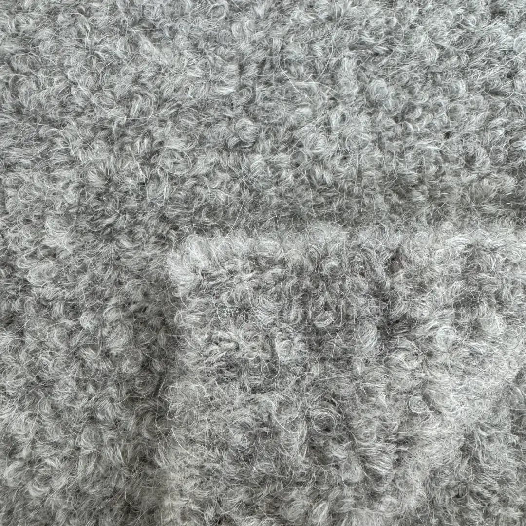 China Yarn for Ladies Vest (Sweater),Men’s Vest (Sweater),Open Cardigan (Sweater),Full-Zipper Cardigan (Sweater),Round Neck Pullover (Sweater),Crew Neck Pullover (Sweater),Crop Top Pullover (Sweater) Boucle Yarn Fancy Yarn Alpaca Acrylic Wool Nylon Spandex Gray color buy from China wholesaler bulk order at wholesale price free worldwide shipping Alibaba