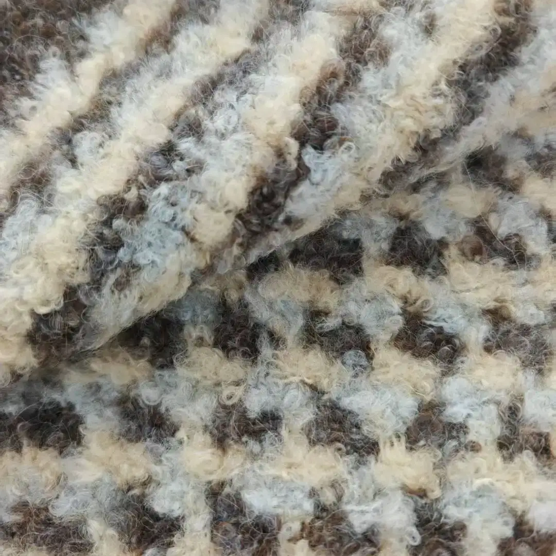 China Yarn for Open Cardigan (Sweater),Half-Zipper Cardigan (Sweater),Round Neck Pullover (Sweater) Boucle Yarn Fancy Yarn Recycled Polyester Polyester Acrylic Wool Alpaca Spandex White+BLACK color buy from China wholesaler bulk order at wholesale price free worldwide shipping Alibaba