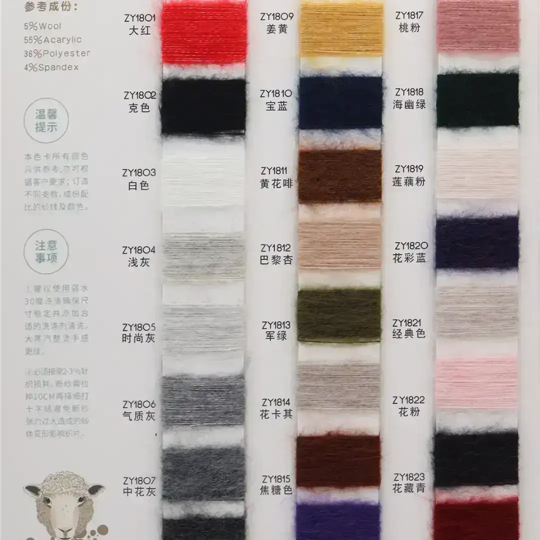 China Yarn for Ladies Vest (Sweater),Men’s Vest (Sweater),Open Cardigan (Sweater),Full-Zipper Cardigan (Sweater),Half-Zipper Cardigan (Sweater),Shirt Long Sleeve Button (Sweater) Mossy Yarn Fancy Yarn Polyester Wool Acrylic Spandex Purple color buy from China wholesaler bulk order at wholesale price free worldwide shipping Alibaba