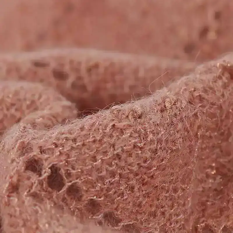 China Yarn for Ladies Vest (Sweater),Open Cardigan (Sweater),Knitted Jacket (Sweater),Dresses (Cardigan Open) (Sweater),Dresses (Cardigan Button) (Sweater) Knot Yarn Fancy Yarn Nylon Lurex light tan color buy from China wholesaler bulk order at wholesale price free worldwide shipping Alibaba