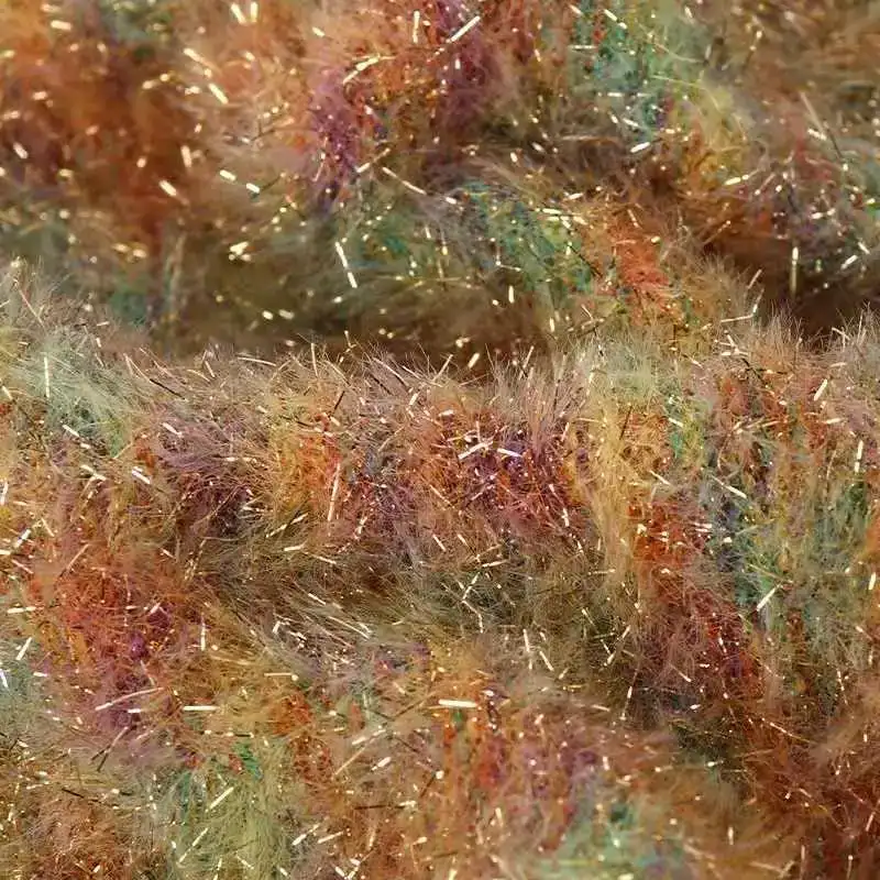 China Yarn for Ladies Vest (Sweater),Open Cardigan (Sweater),Knitted Jacket (Sweater),Dresses (Cardigan Open) (Sweater),Dresses (Cardigan Button) (Sweater),Dresses (Pullover) (Sweater) Cat Feather Yarn Fancy Yarn Nylon Lurex Purple，black color buy from China wholesaler bulk order at wholesale price free worldwide shipping Alibaba