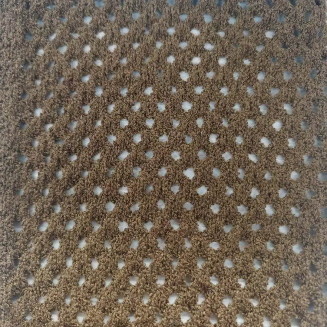 China Yarn for T-shirt (Sweater),Polo T-shirt (Sweater),Hoodie  (Sweater),Skirt (Sweater),Kids Crew-Neck Cardigan (Sweater) Boucle Yarn Fancy Yarn Recycled Polyester brown color buy from China wholesaler bulk order at wholesale price free worldwide shipping Alibaba