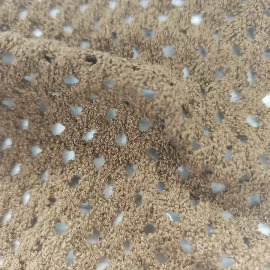 China Yarn for T-shirt (Sweater),Polo T-shirt (Sweater),Hoodie  (Sweater),Skirt (Sweater),Kids Crew-Neck Cardigan (Sweater) Boucle Yarn Fancy Yarn Recycled Polyester brown color buy from China wholesaler bulk order at wholesale price free worldwide shipping Alibaba