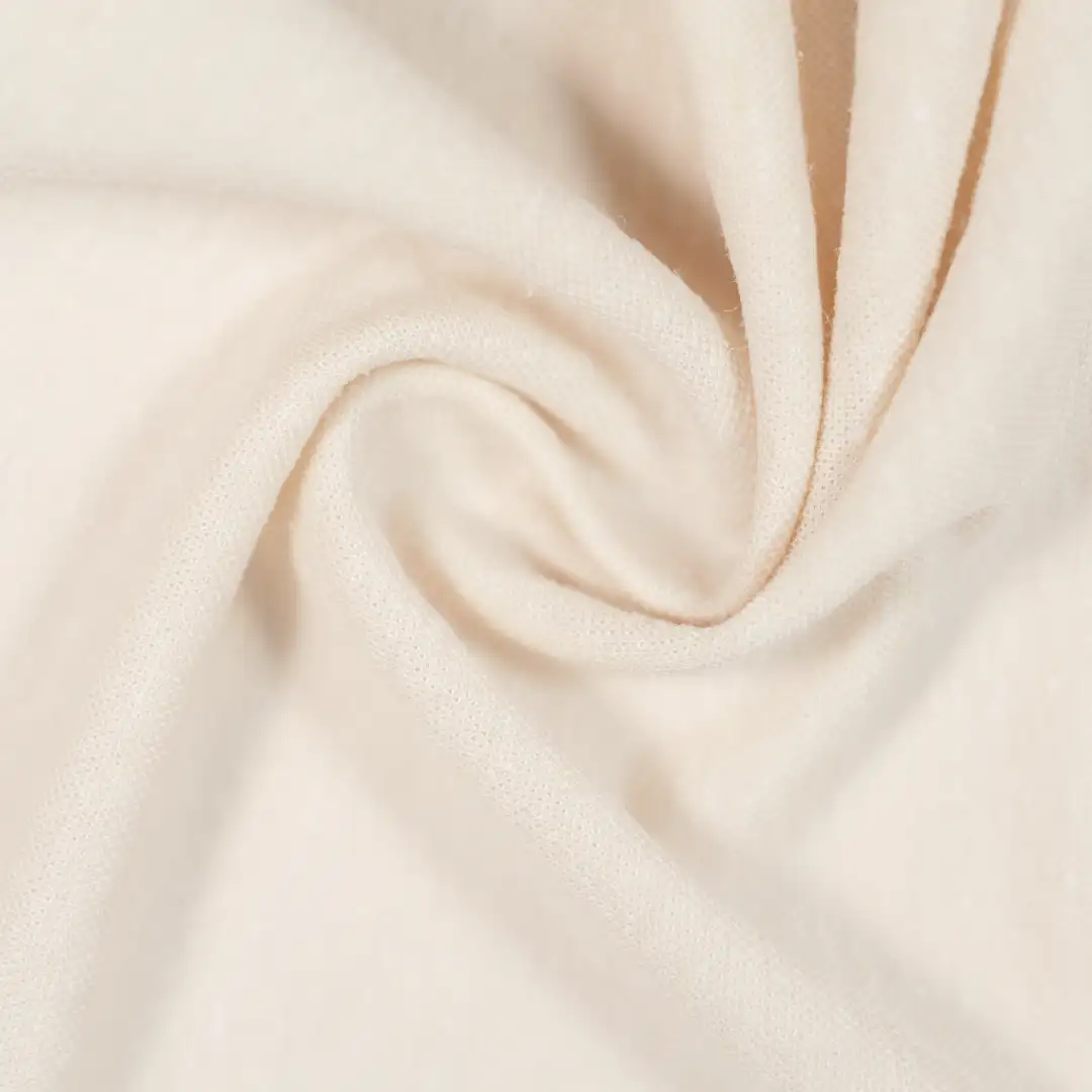 China Fabric for Shirt,Loungewear Pique Knit Fabric Rayon Nylon Flax Beige color buy from China wholesaler bulk order at wholesale price free worldwide shipping Alibaba