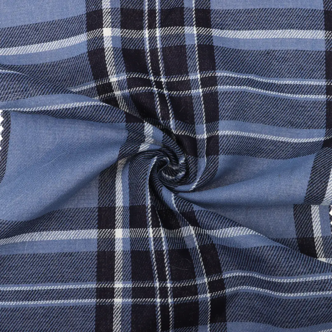 China Fabric for Shirt Cotton YD Twill Natural Woven Fabric Cotton indigo color buy from China wholesaler bulk order at wholesale price free worldwide shipping Alibaba