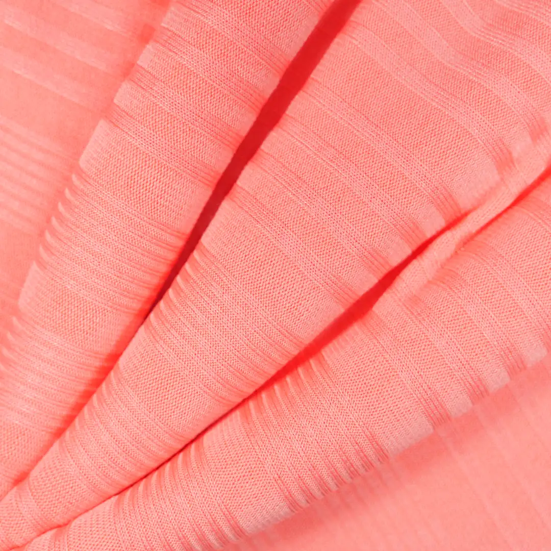 China Fabric for Shirt,Skirt Rib Knit Fabric Polyester Spandex hot pink color buy from China wholesaler bulk order at wholesale price free worldwide shipping Alibaba