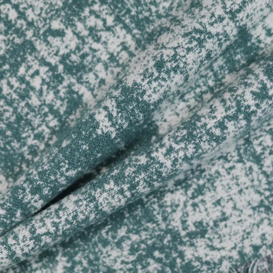 China Fabric for Skirt,Overcoat Chanel-Style Fabric Woolen Polyester green color buy from China wholesaler bulk order at wholesale price free worldwide shipping Alibaba