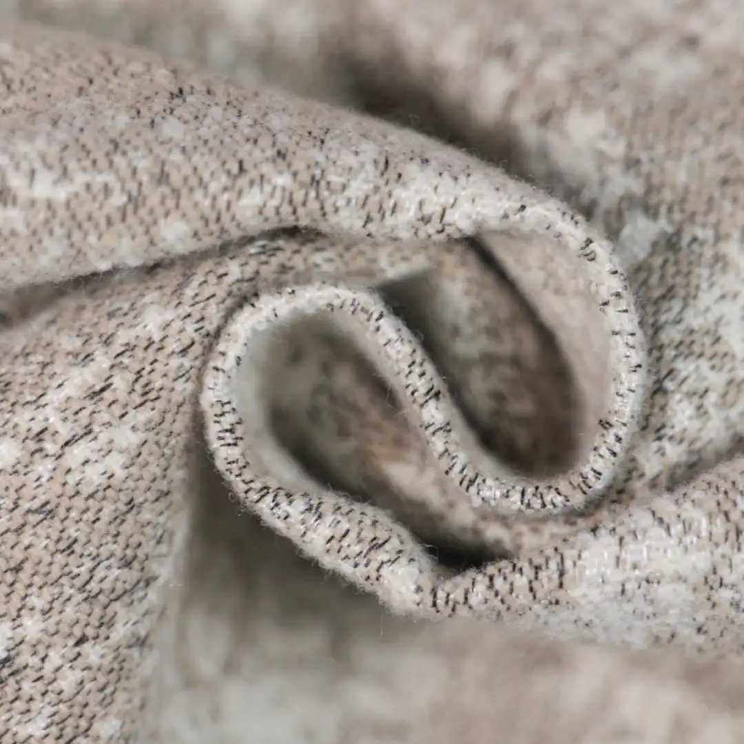 China Fabric for Skirt,Overcoat Chanel-Style Fabric Woolen Polyester light coffee color buy from China wholesaler bulk order at wholesale price free worldwide shipping Alibaba