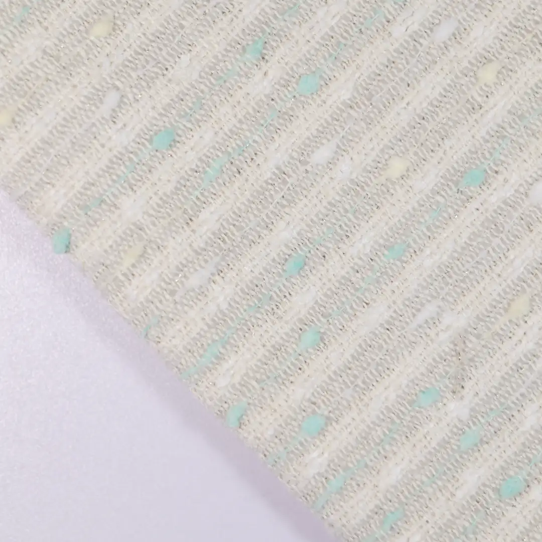 China Fabric for Skirt,Overcoat Chanel-Style Fabric Woolen Polyester Acrylic Wool Nylon coloful color buy from China wholesaler bulk order at wholesale price free worldwide shipping Alibaba