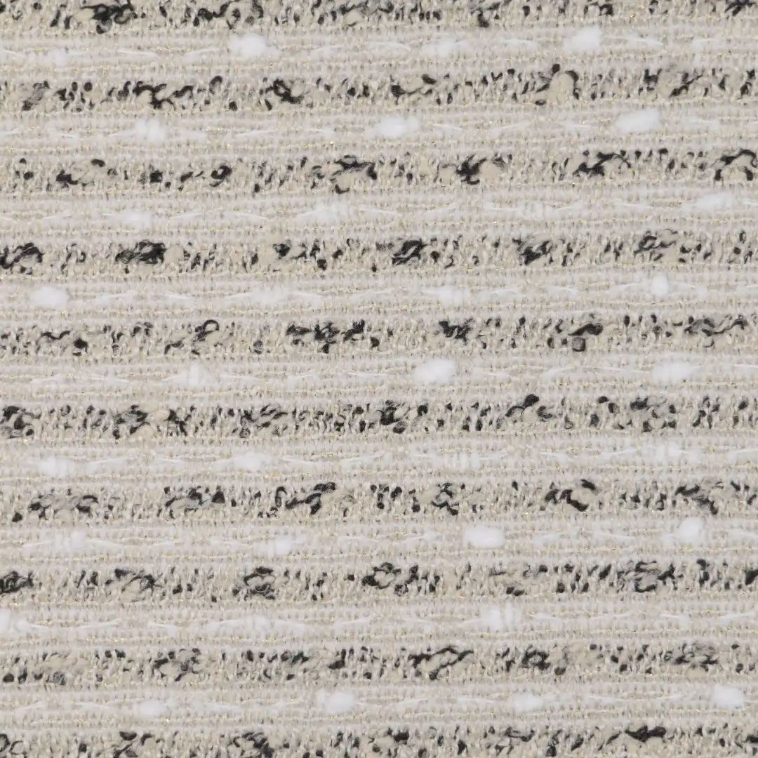 China Fabric for Trench Coat,Overcoat Chanel-Style Fabric Woolen Polyester Acrylic Wool Nylon black grey color buy from China wholesaler bulk order at wholesale price free worldwide shipping Alibaba