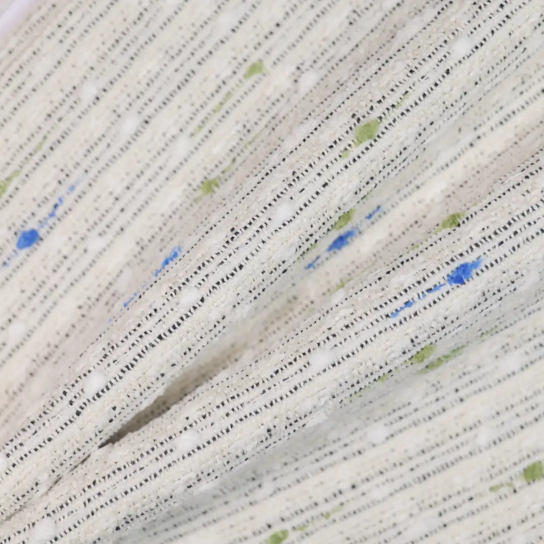 China Fabric for Skirt,Trench Coat Chanel-Style Fabric Woolen Polyester Acrylic Wool Nylon coloful color buy from China wholesaler bulk order at wholesale price free worldwide shipping Alibaba