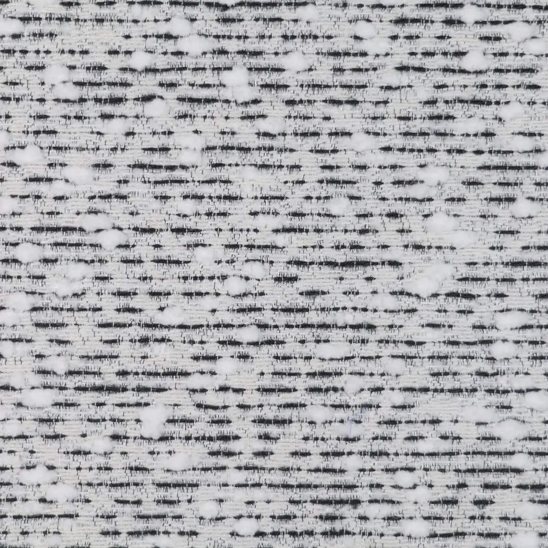 China Fabric for Jackets,Skirt Chanel-Style Fabric Woolen Acrylic Polyester Wool Nylon white black color buy from China wholesaler bulk order at wholesale price free worldwide shipping Alibaba