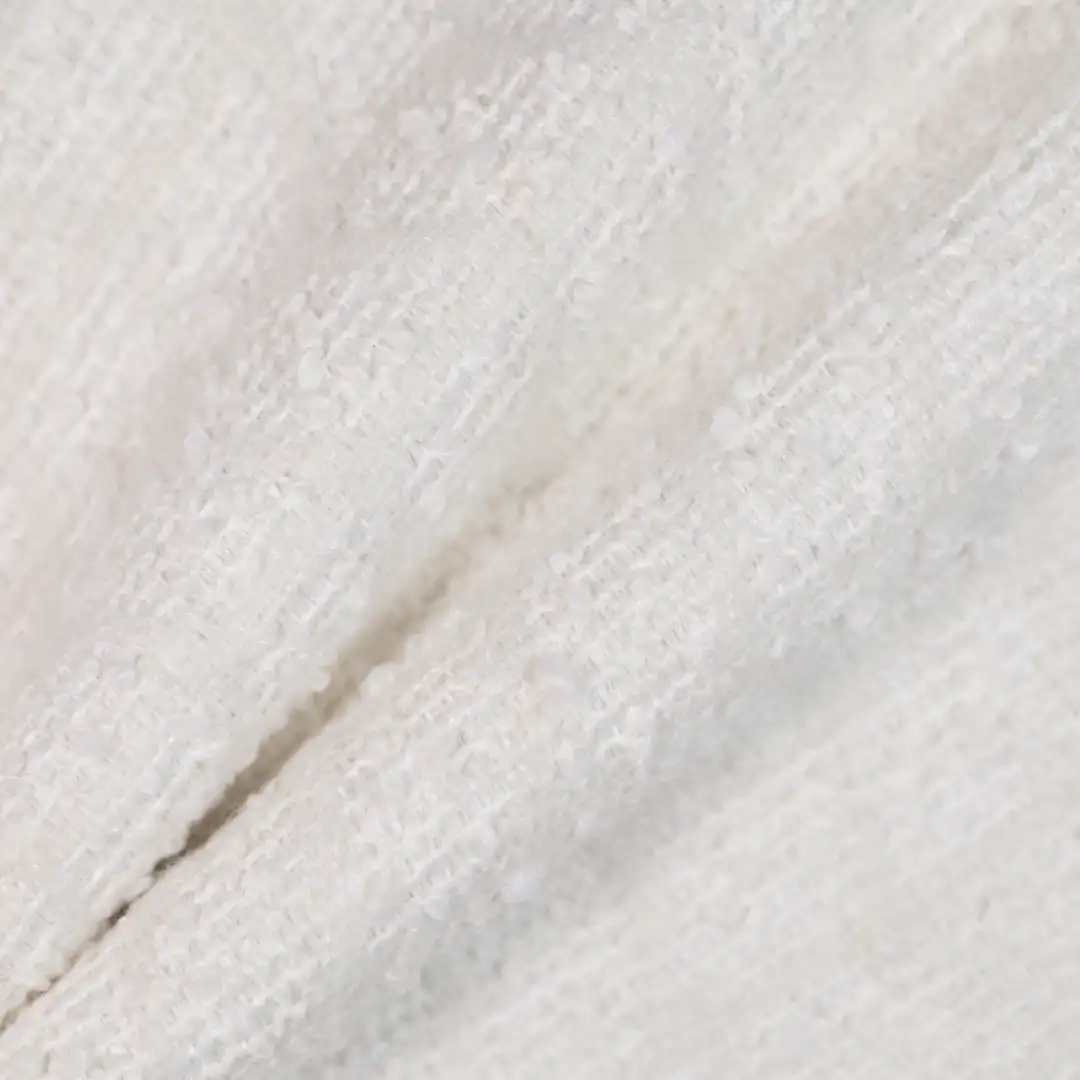 China Fabric for Skirt,Overcoat Chanel-Style Fabric Woolen Polyester grey color buy from China wholesaler bulk order at wholesale price free worldwide shipping Alibaba