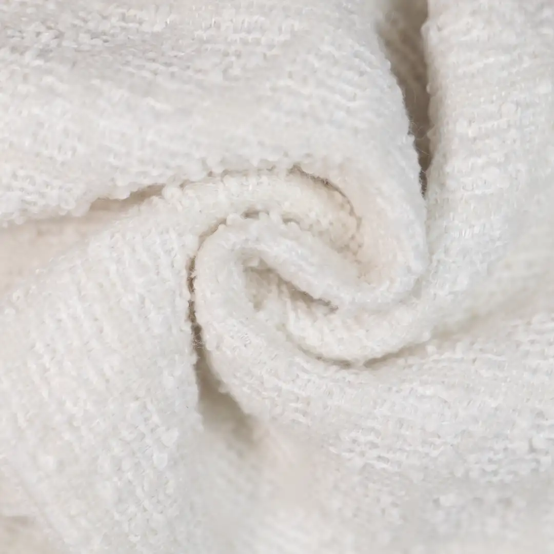 China Fabric for Skirt,Overcoat Chanel-Style Fabric Woolen Polyester grey color buy from China wholesaler bulk order at wholesale price free worldwide shipping Alibaba