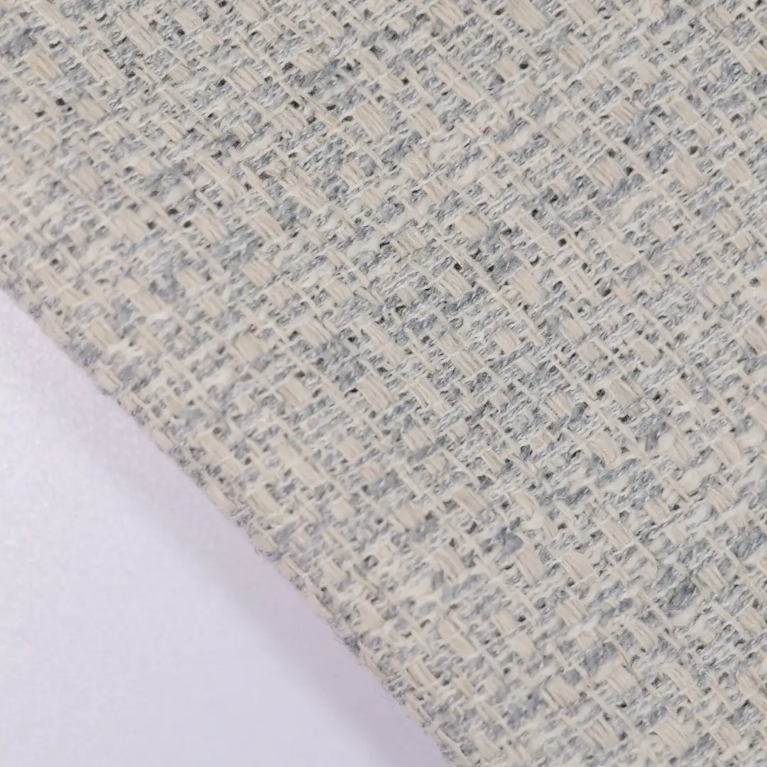 China Fabric for Jackets,Skirt Chanel-Style Fabric Woolen Polyester grey color buy from China wholesaler bulk order at wholesale price free worldwide shipping Alibaba