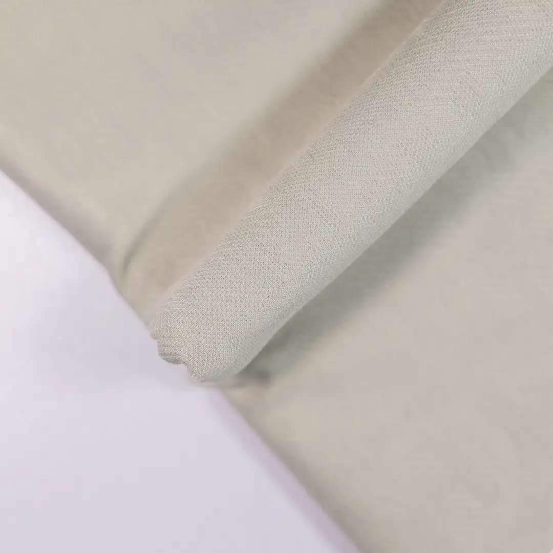 China Fabric for T-Shirt,Pocket Sleeveless Wrap Dress Pique Knit Fabric Polyester Cotton Spandex grey color buy from China wholesaler bulk order at wholesale price free worldwide shipping Alibaba