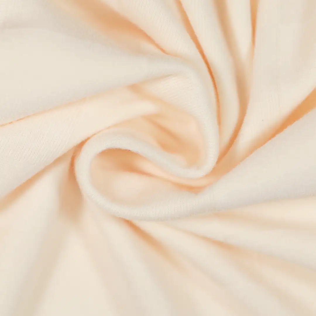 China Fabric for T-Shirt Jacquard Knit Fabric Polyester PET rice color buy from China wholesaler bulk order at wholesale price free worldwide shipping Alibaba