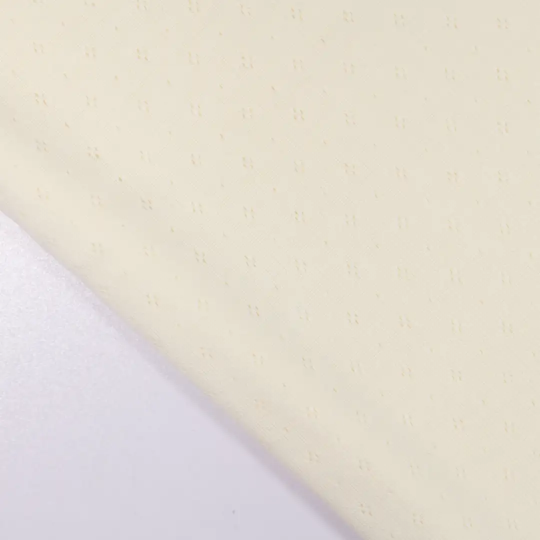 China Fabric for T-Shirt,Tank Midi Dress Jacquard Knit Fabric Cotton Polyester rice color buy from China wholesaler bulk order at wholesale price free worldwide shipping Alibaba