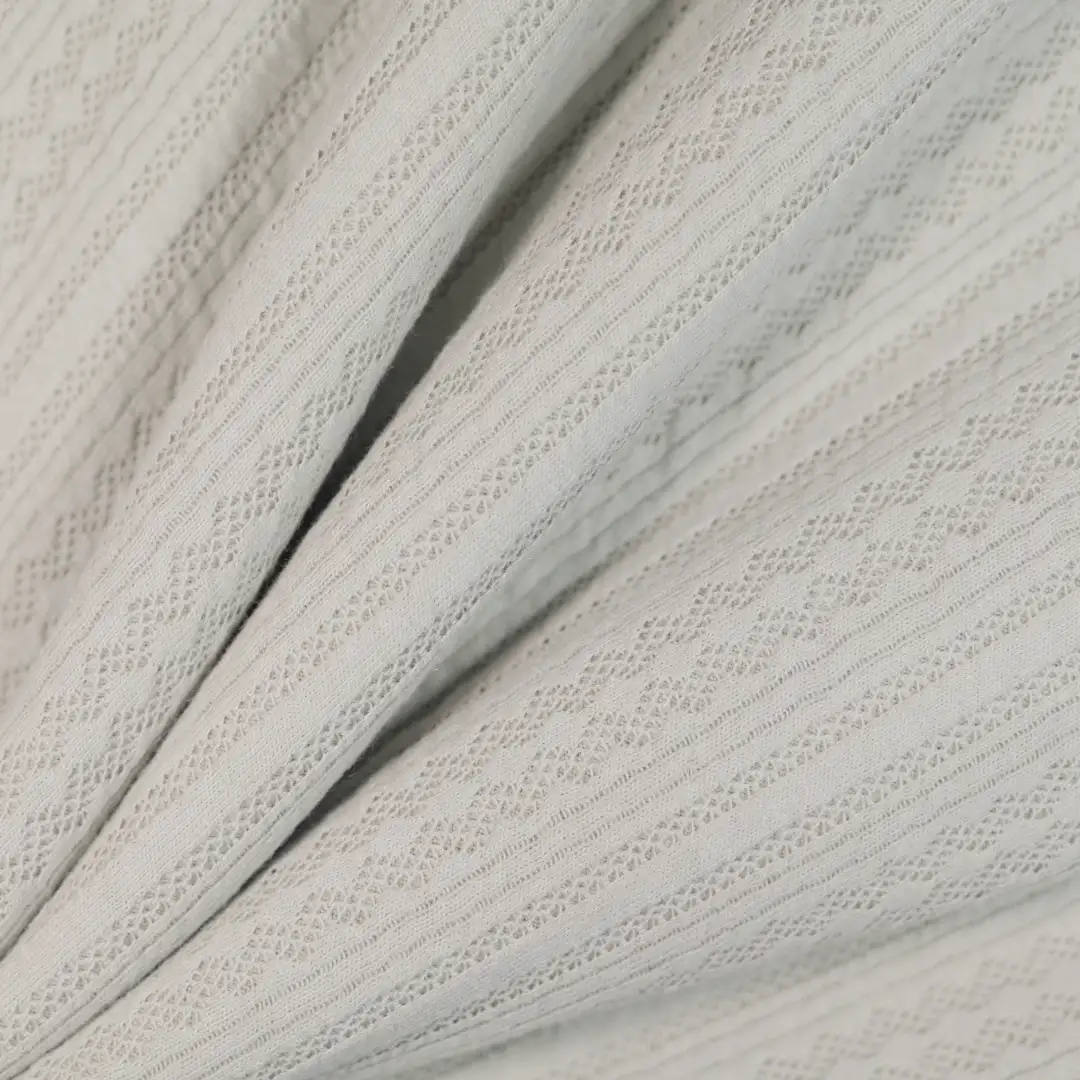 China Fabric for T-Shirt Rib Knit Fabric Cotton Polyester Spandex grey color buy from China wholesaler bulk order at wholesale price free worldwide shipping Alibaba