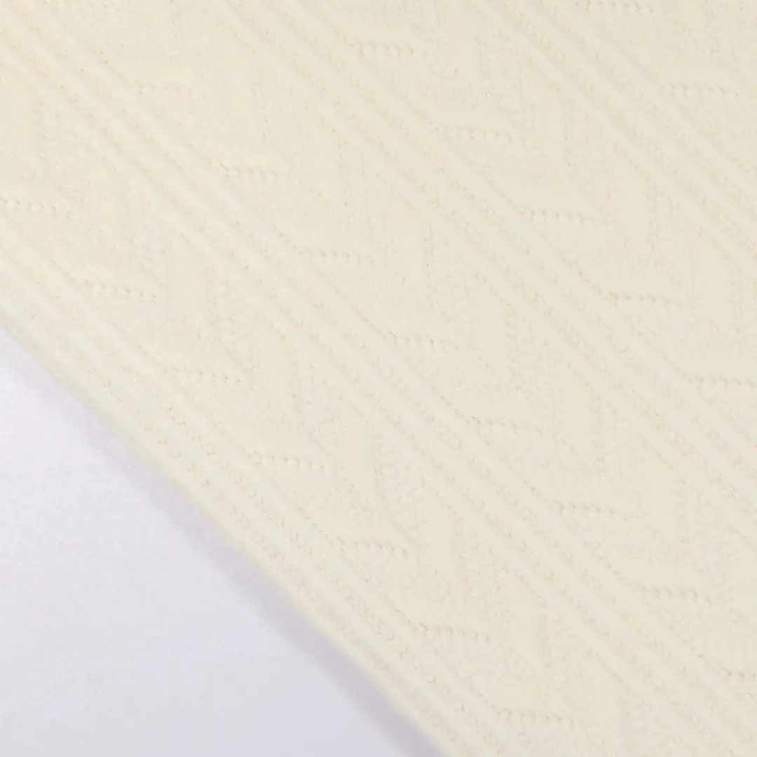 China Fabric for Strap Midi Dress,Long Sleeve Base Layer Top Jacquard Knit Fabric Polyester rice color buy from China wholesaler bulk order at wholesale price free worldwide shipping Alibaba