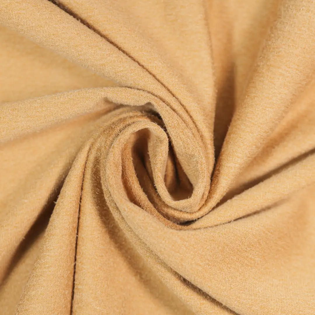 China Fabric for Pants,Jackets Warp Suede Knit Fabric Polyester Spandex COFFEE color buy from China wholesaler bulk order at wholesale price free worldwide shipping Alibaba