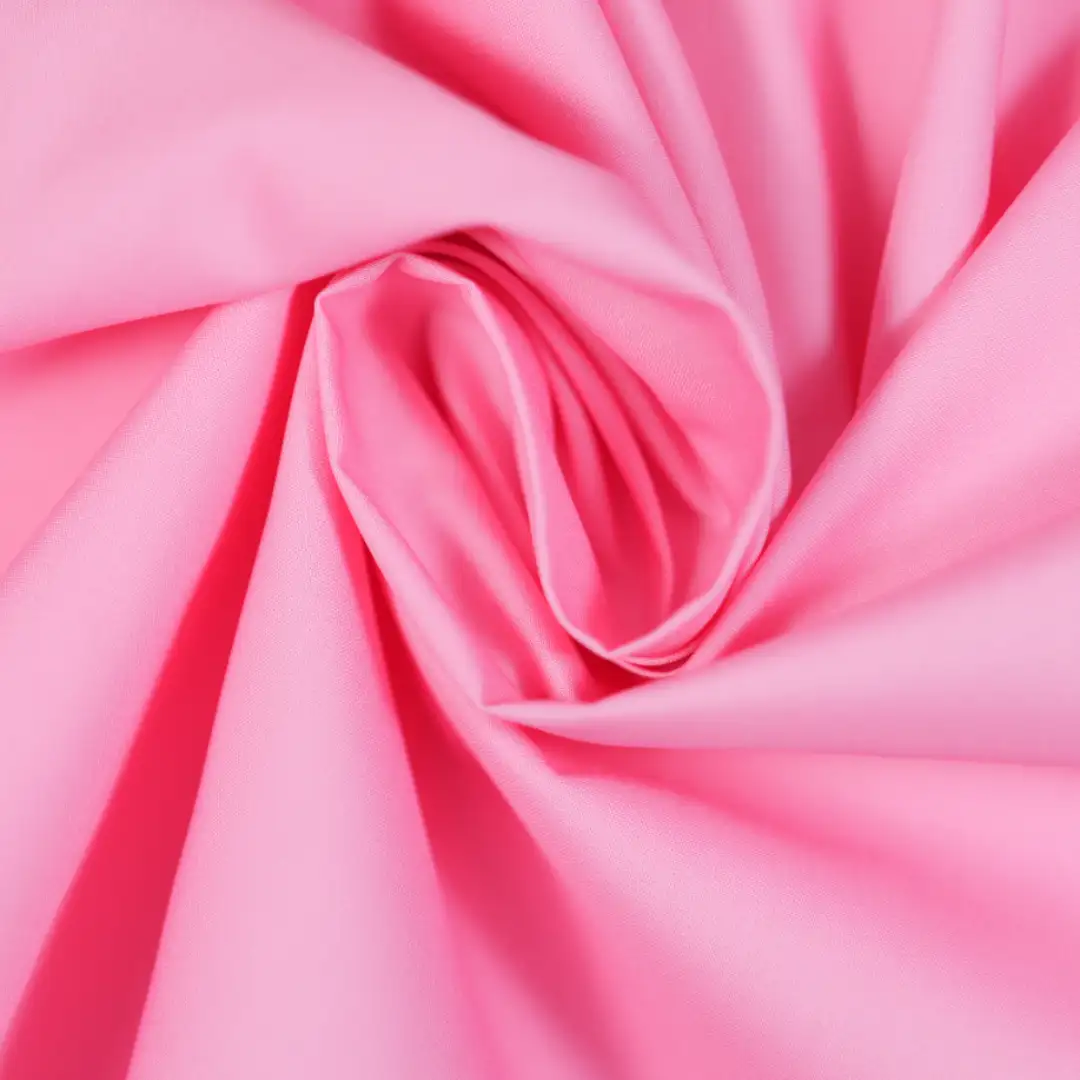 China Fabric for Shirt,Strap Midi Dress Cotton Plain Natural Woven Fabric Cotton pink color buy from China wholesaler bulk order at wholesale price free worldwide shipping Alibaba