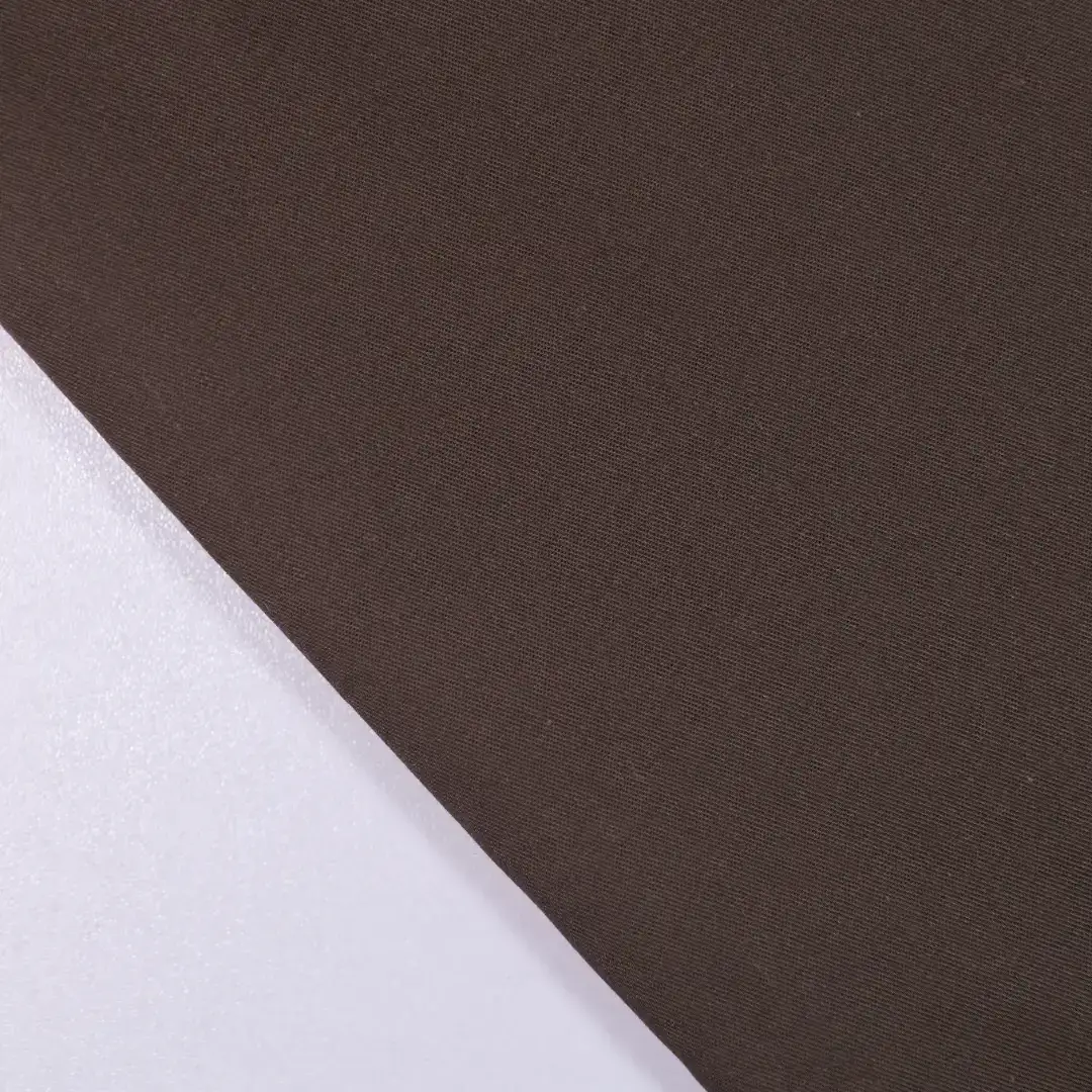China Fabric for Shirt,Skirt Cotton Plain Natural Woven Fabric Cotton coffee color buy from China wholesaler bulk order at wholesale price free worldwide shipping Alibaba