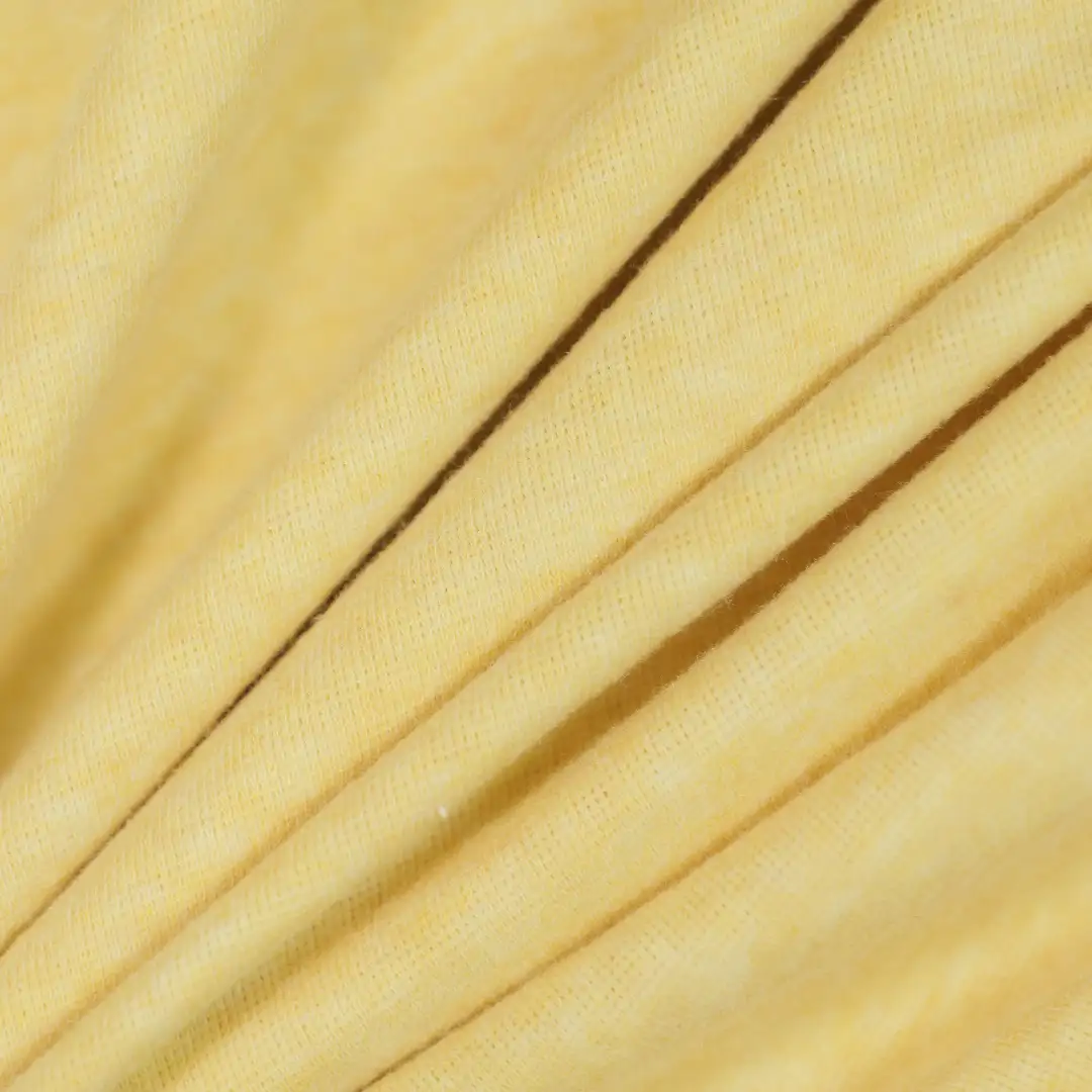 China Fabric for Light Jacket,Kids T-Shirt and Shorts Set,Kids Crew Neck Short Sleeve T-Shirt,Ladies Closure Collar Single-Breasted Blazer,Womens Drawstring Lantern Pants,Womens Mid Rise Wide Leg Pants Fleece Knit Fabric Polyester Rayon Nylon Spandex yellow color buy from China wholesaler bulk order at wholesale price free worldwide shipping Alibaba