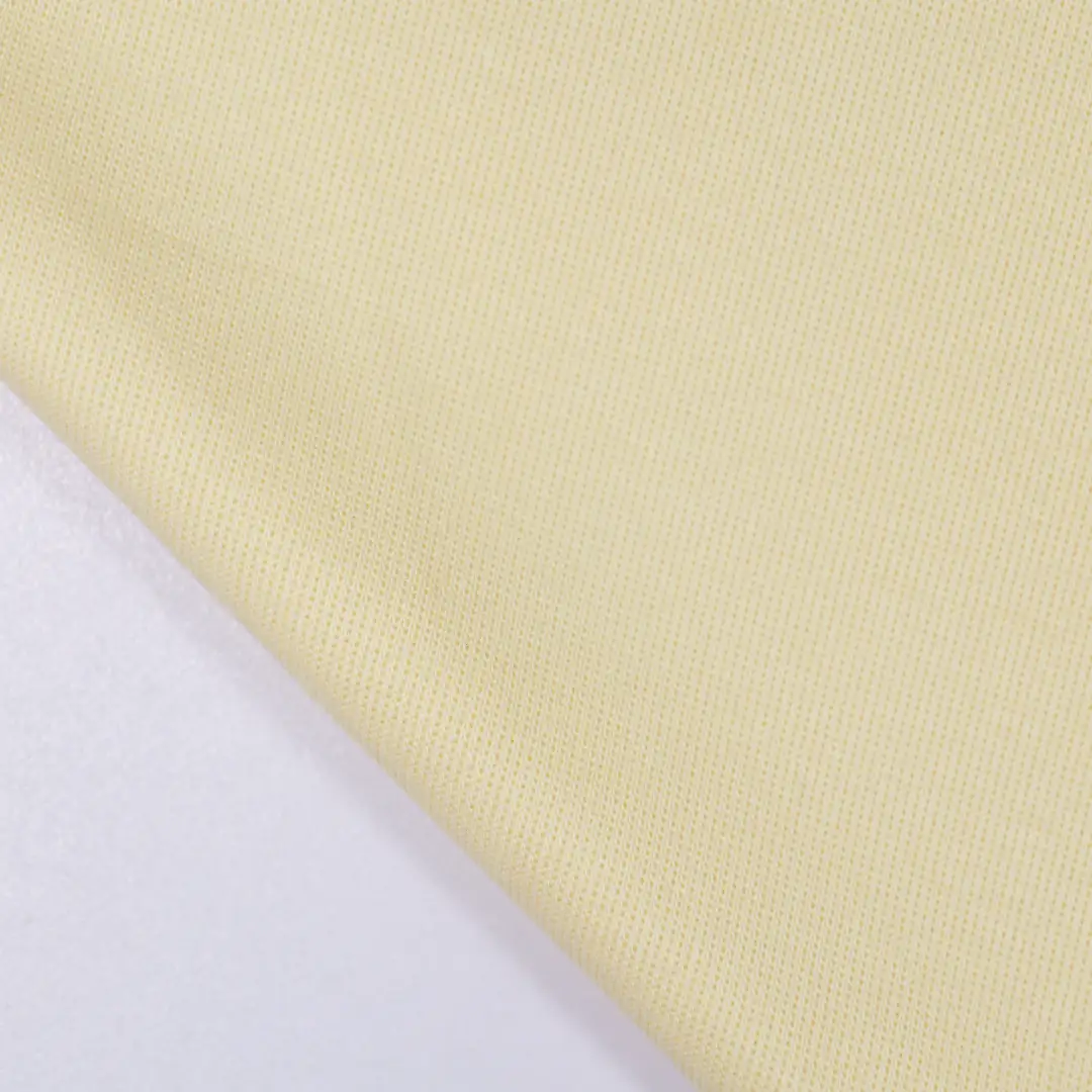 China Fabric for T-Shirt,Polo Shirt,Skirt,Shorts Single Jersey Knit Fabric Cotton Polyester Spandex yellow color buy from China wholesaler bulk order at wholesale price free worldwide shipping Alibaba