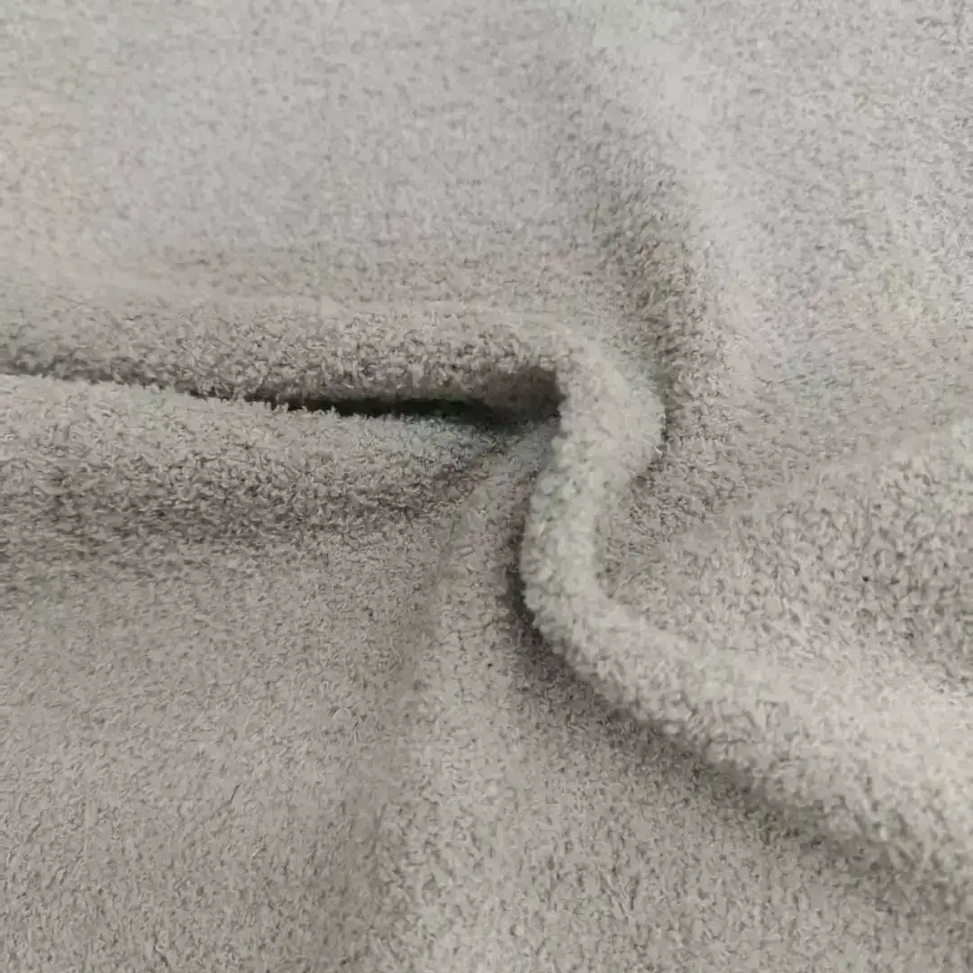 China Yarn for Shirt Half Sleeve Button (Sweater),Shirt Half Sleeve Zipper (Sweater),Dresses (Cardigan Open) (Sweater),Scallop Trims Cardigan (Sweater) Teddy Yarn Fancy Yarn Polyester GREY/PINK color buy from China wholesaler bulk order at wholesale price free worldwide shipping Alibaba
