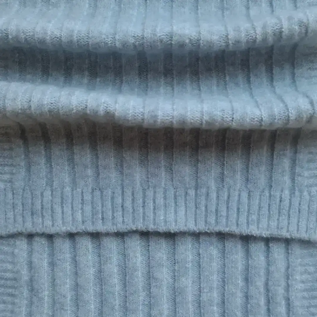 China Yarn for Open Cardigan (Sweater),Full-Zipper Cardigan (Sweater),Knitted Jacket (Sweater),Round Neck Pullover (Sweater),Roll Neck Jumper (Sweater) Mossy Yarn Fancy Yarn Recycled Polyester Acrylic Wool Spandex Grey/Ivory/Blue color buy from China wholesaler bulk order at wholesale price free worldwide shipping Alibaba