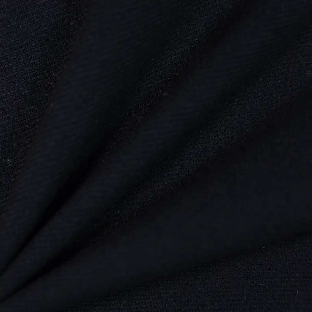 China Fabric for Blazer Polyester/Rayon Twill Woven Blended Fabric Polyester Rayon Spandex black color buy from China wholesaler bulk order at wholesale price free worldwide shipping Alibaba