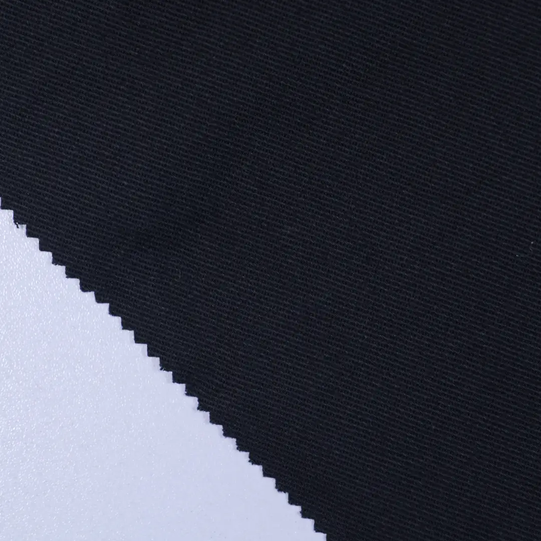 China Fabric for Blazer,Trench Coat Cotton Twill Stripe Natural Woven Fabric BCI Cotton Spandex black color buy from China wholesaler bulk order at wholesale price free worldwide shipping Alibaba