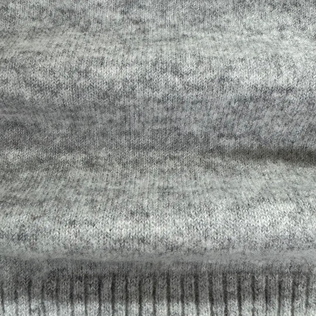China Yarn for Open Cardigan (Sweater),Half-Zipper Cardigan (Sweater),Crop Top Pullover (Sweater),U-Neck Cardigan (Sweater) Mossy Yarn Fancy Yarn Recycled Polyester Acrylic Wool Spandex grey color buy from China wholesaler bulk order at wholesale price free worldwide shipping Alibaba