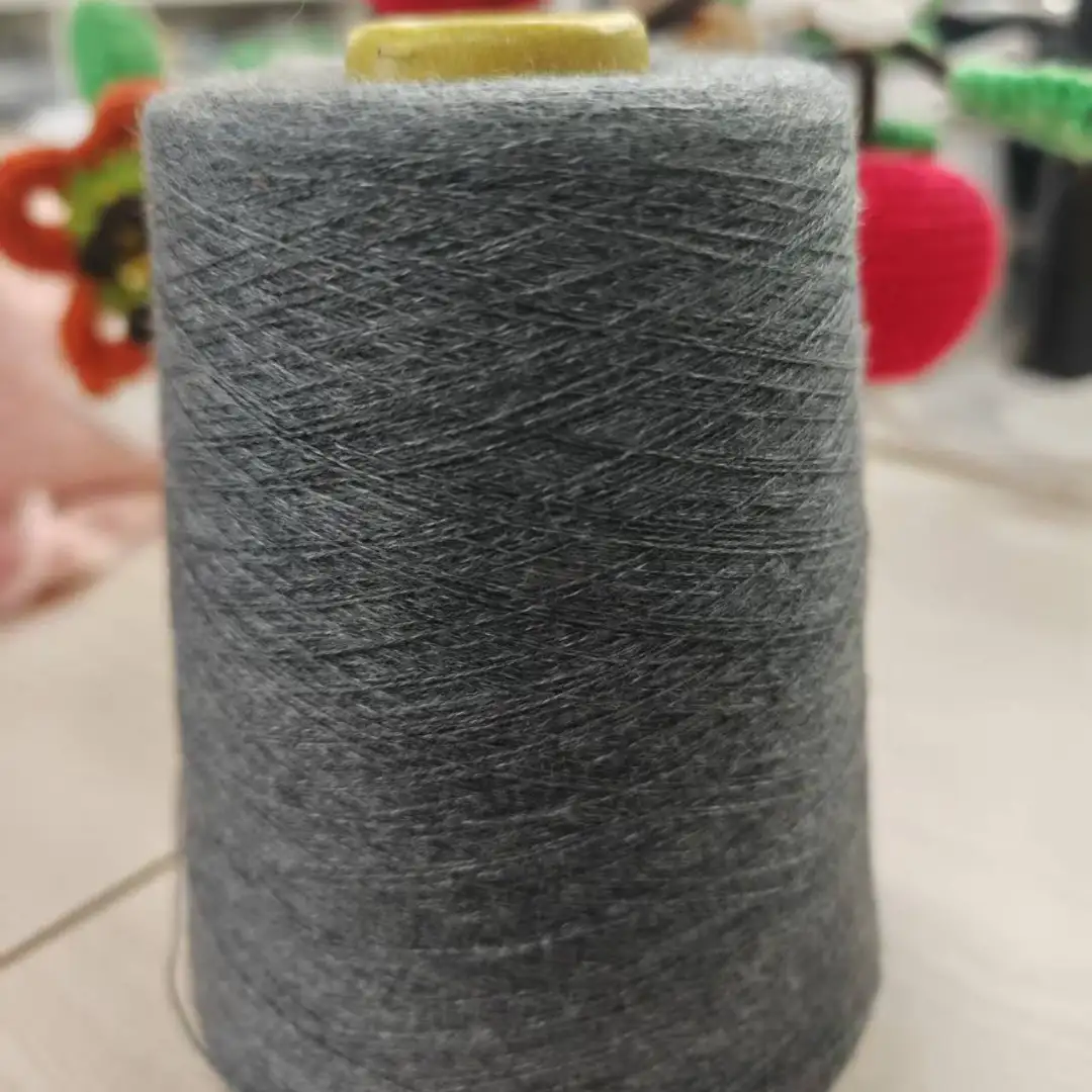 China Yarn for Full-Zipper Cardigan (Sweater),Half-Zipper Cardigan (Sweater),Shirt Half Sleeve Zipper (Sweater),T-shirt (Sweater) Semi-Worsted Spun Regular Yarn Acrylic Nylon PBT Wool Gray color buy from China wholesaler bulk order at wholesale price free worldwide shipping Alibaba