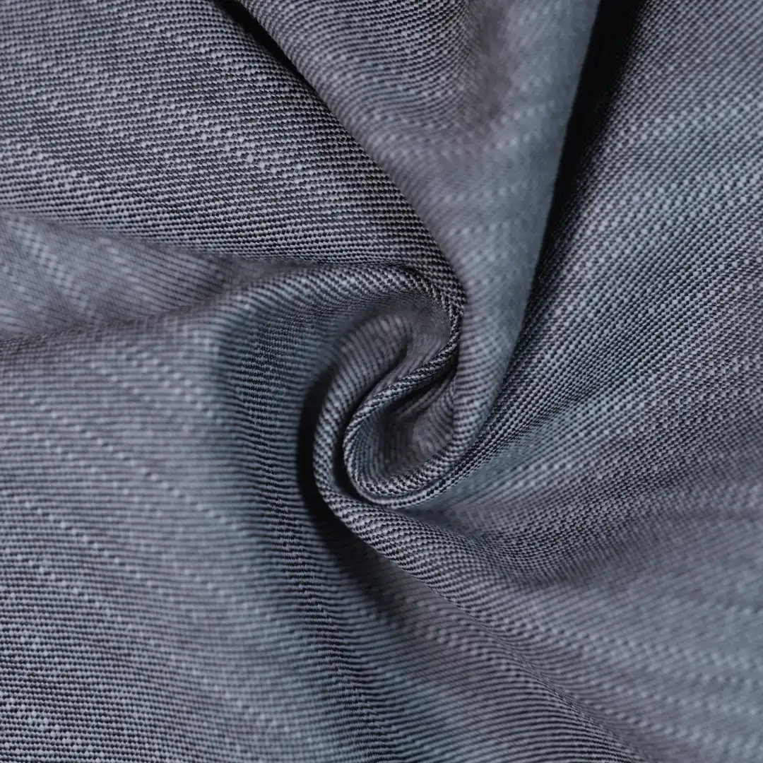 China Fabric for Blazer Slub Fabric Woven Blended Fabric Cotton Polyester Linen Spandex grey color buy from China wholesaler bulk order at wholesale price free worldwide shipping Alibaba