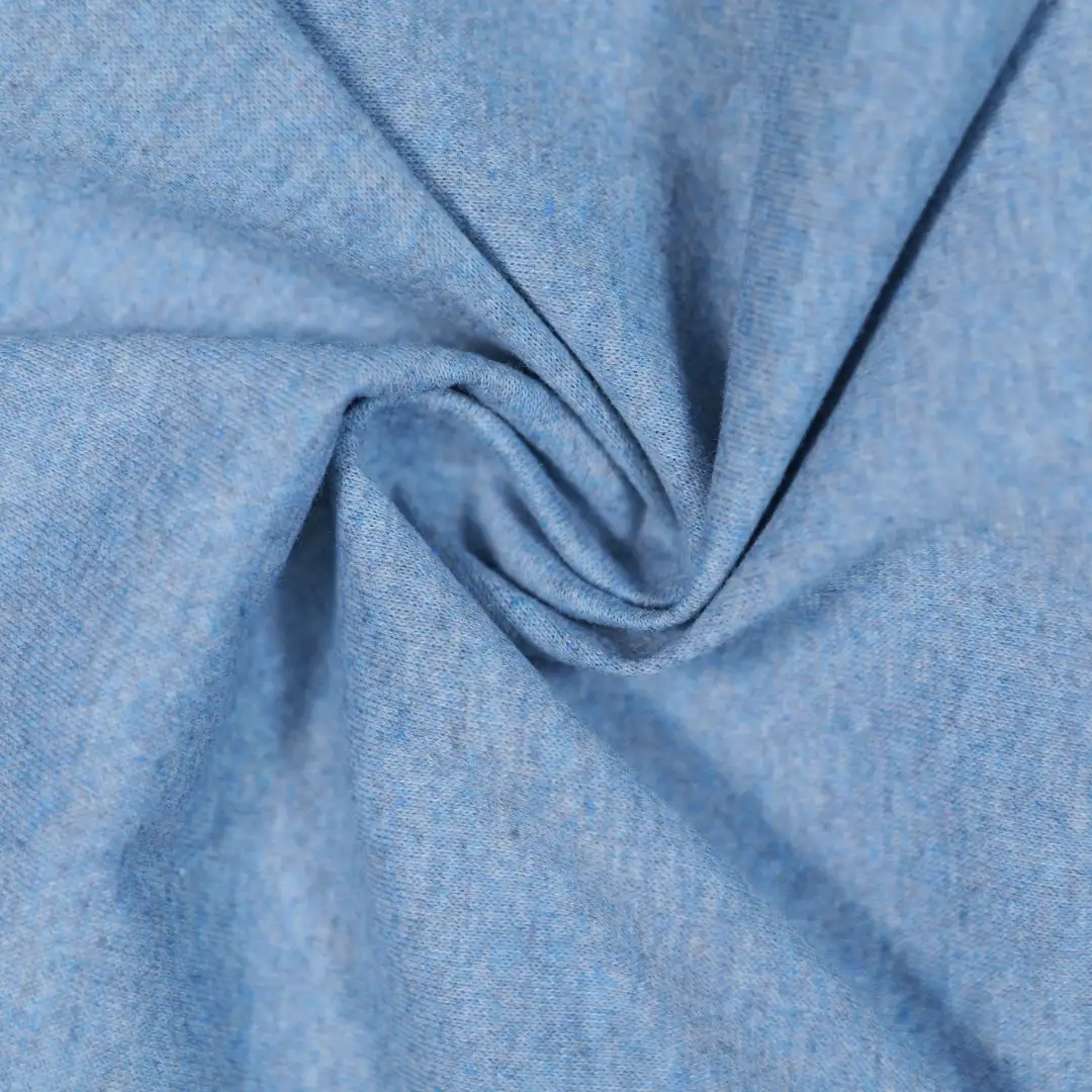 China Fabric for T-Shirt,Polo Shirt,Loungewear Single Jersey Knit Fabric Polyester Cotton blue color buy from China wholesaler bulk order at wholesale price free worldwide shipping Alibaba