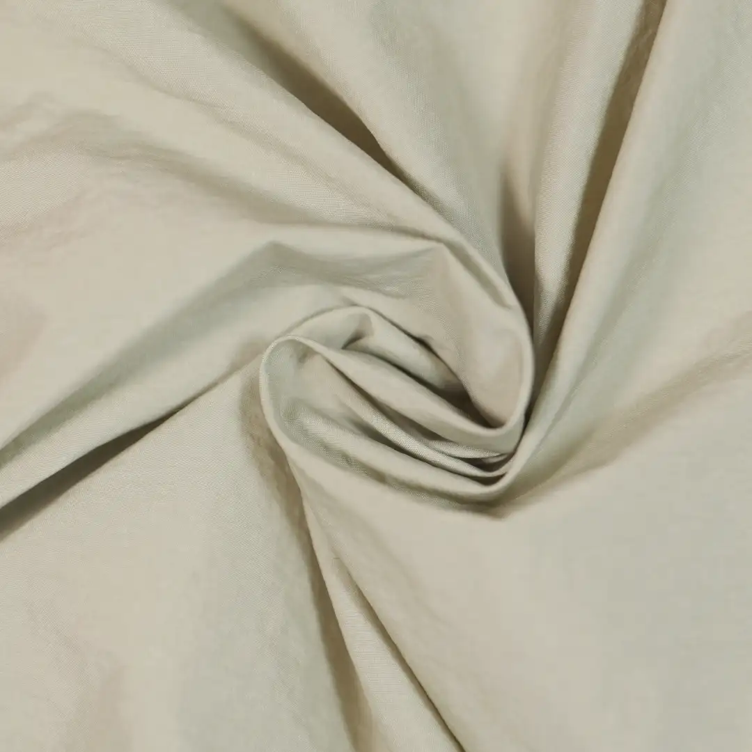 China Fabric for Down Jacket Taffeta Synthetic Woven Fabric Nylon green color buy from China wholesaler bulk order at wholesale price free worldwide shipping Alibaba