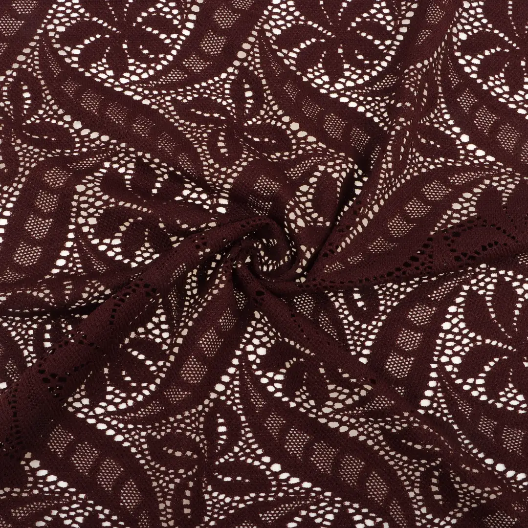 China Fabric for Crop Top,Lingerie,Skirt,Shorts Lace Knit Fabric Polyester Spandex white black khaki navy coffee color buy from China wholesaler bulk order at wholesale price free worldwide shipping Alibaba