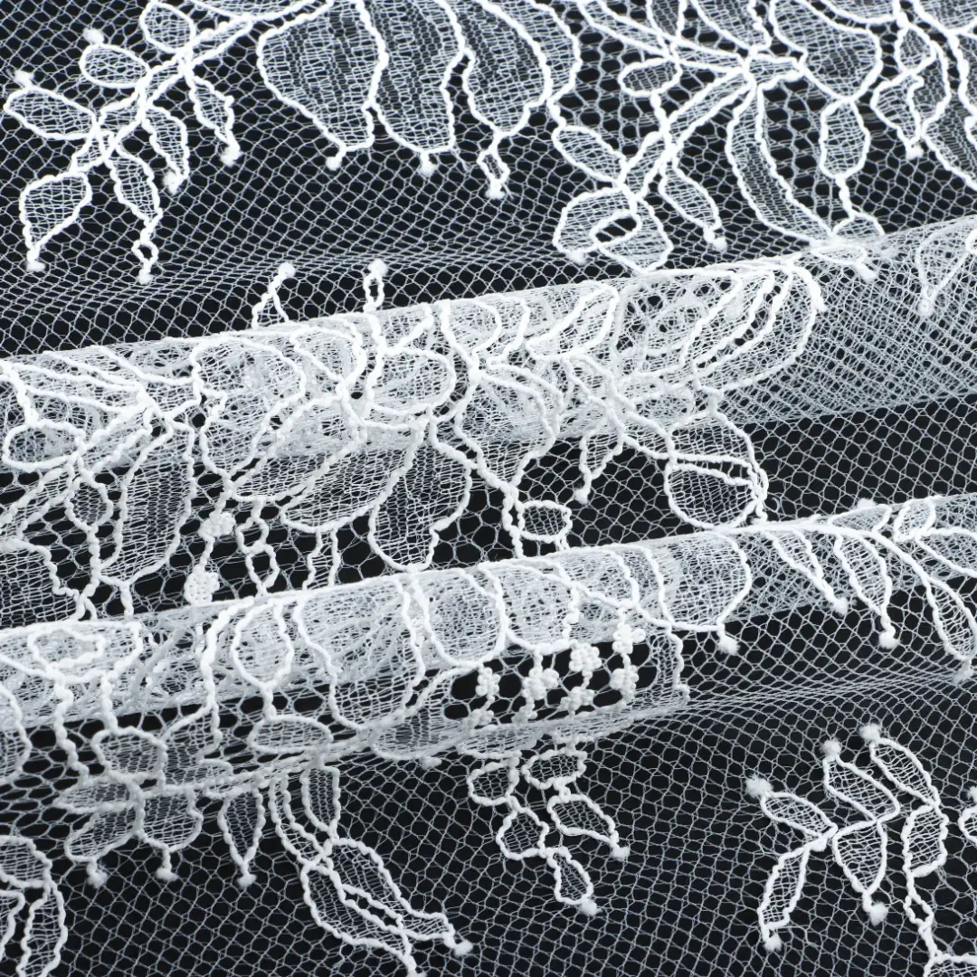 China Fabric for Tank Top,Crop Top,Lingerie,Skirt Lace Knit Fabric Nylon white、black、blue、royalblue color buy from China wholesaler bulk order at wholesale price free worldwide shipping Alibaba