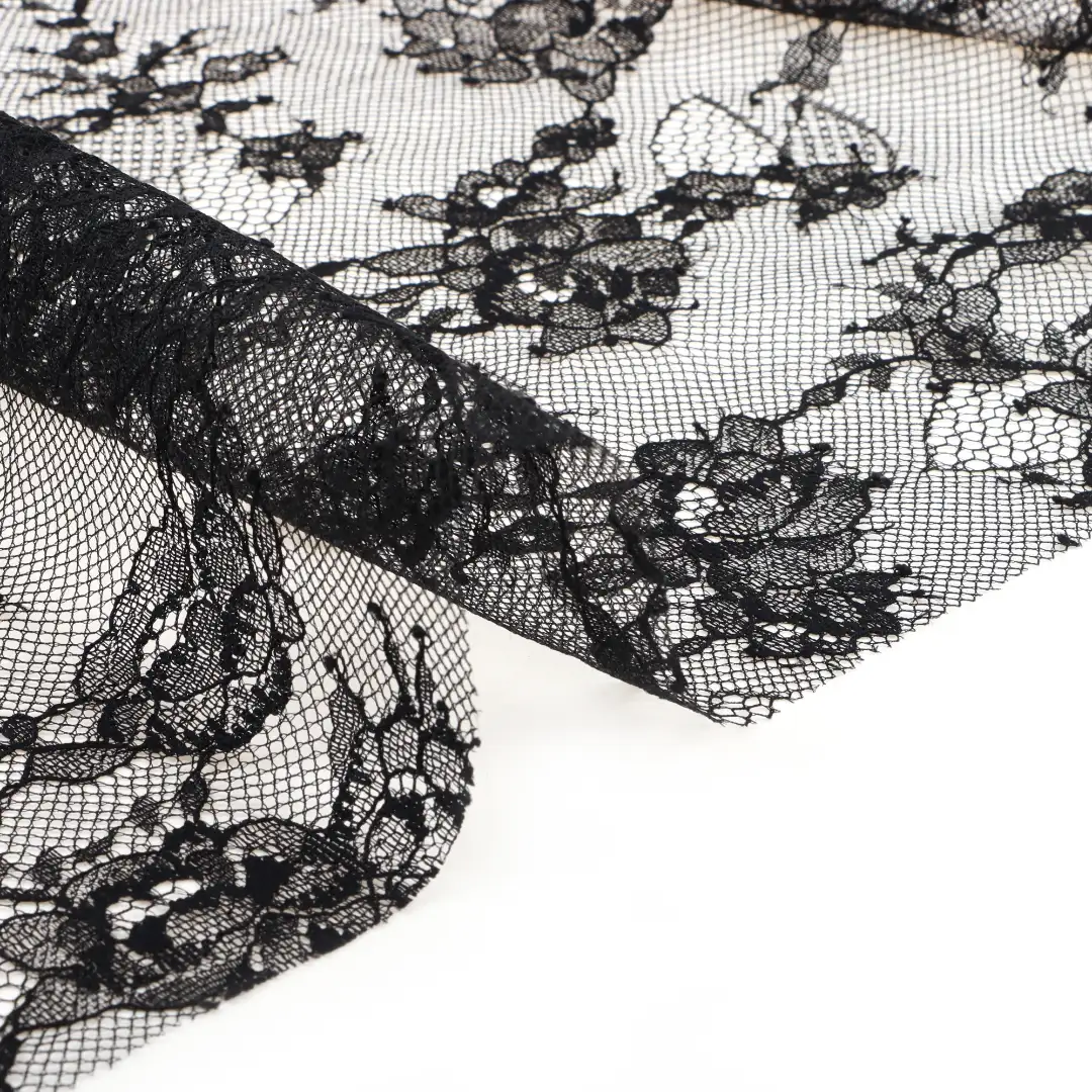 China Fabric for Tank Top,Crop Top,Lingerie,Skirt Lace Knit Fabric Nylon white、black、gray、pink color buy from China wholesaler bulk order at wholesale price free worldwide shipping Alibaba