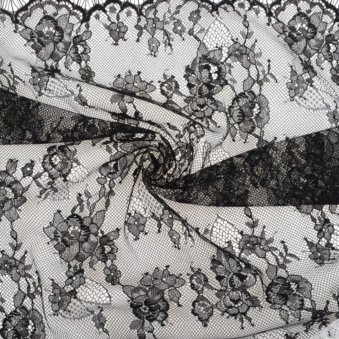 China Fabric for Tank Top,Crop Top,Lingerie,Skirt Lace Knit Fabric Nylon white、black、gray、pink color buy from China wholesaler bulk order at wholesale price free worldwide shipping Alibaba