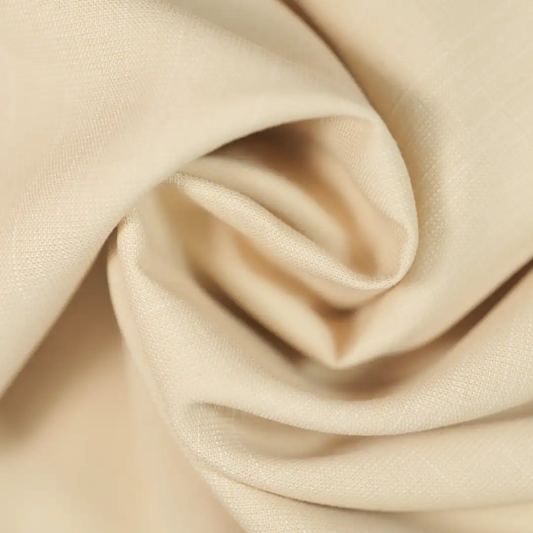 China Fabric for Shirt,Backless Beach Dress Poplin Woven Blended Fabric Polyester Lyocell LIGHT COFFEE color buy from China wholesaler bulk order at wholesale price free worldwide shipping Alibaba