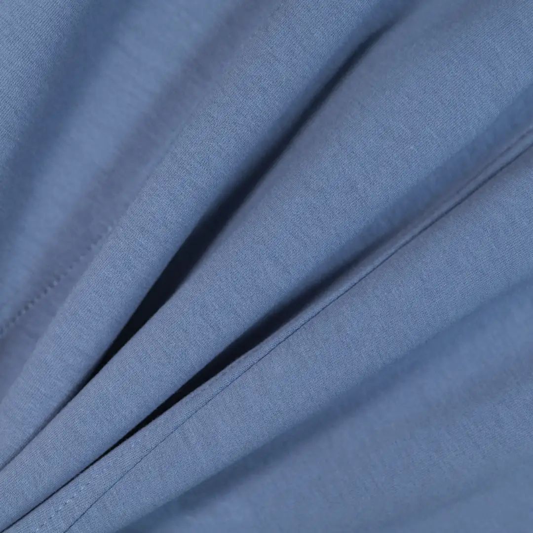 China Fabric for Hoodie,Light Jacket,Kids Quilted Jacket,Men's Cargo Pants Scuba Knit Fabric Polyester Cotton Spandex blue color buy from China wholesaler bulk order at wholesale price free worldwide shipping Alibaba