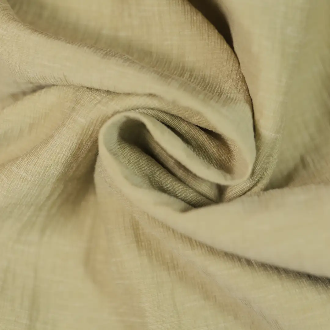 China Fabric for Shirt,Skirt,Over Shirt Nylon/Cotton Plain Woven Blended Fabric Rayon Nylon Linen green color buy from China wholesaler bulk order at wholesale price free worldwide shipping Alibaba