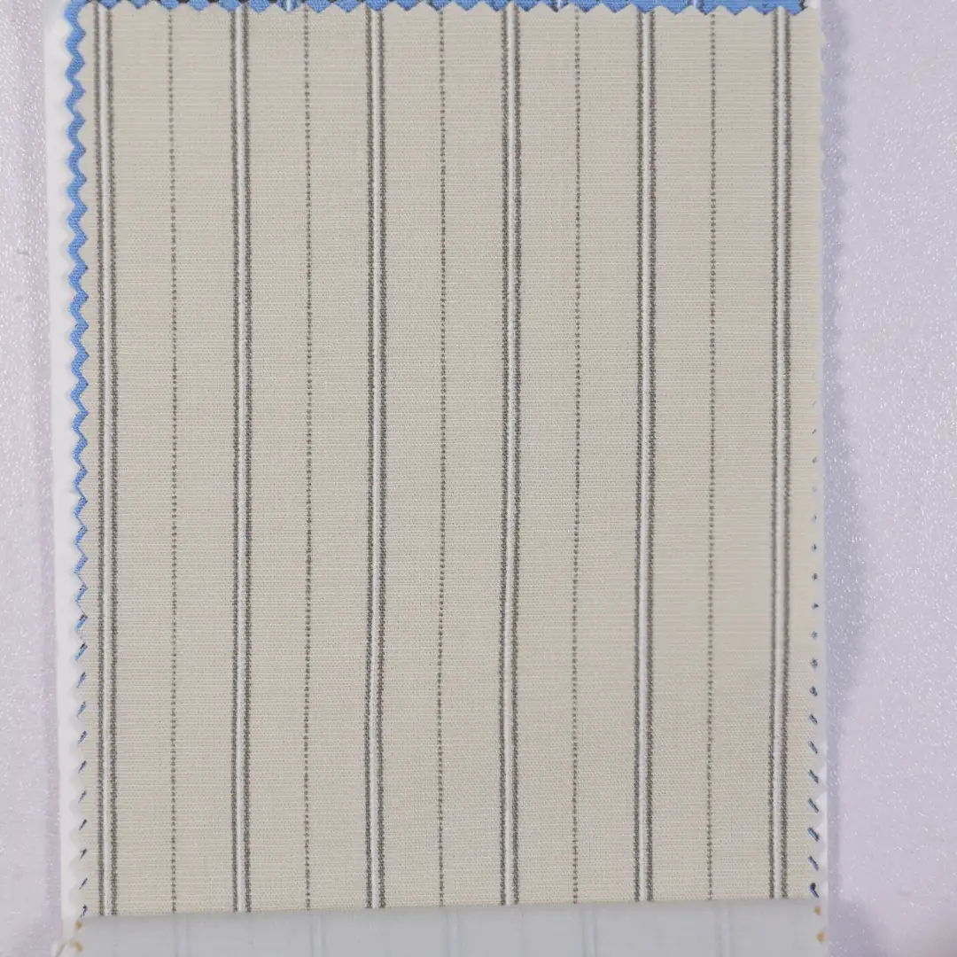 China Fabric for Shirt,Skirt Yarn Dyed Stripe Woven Blended Fabric Cotton Lyocell Rayon Nylon blue color buy from China wholesaler bulk order at wholesale price free worldwide shipping Alibaba
