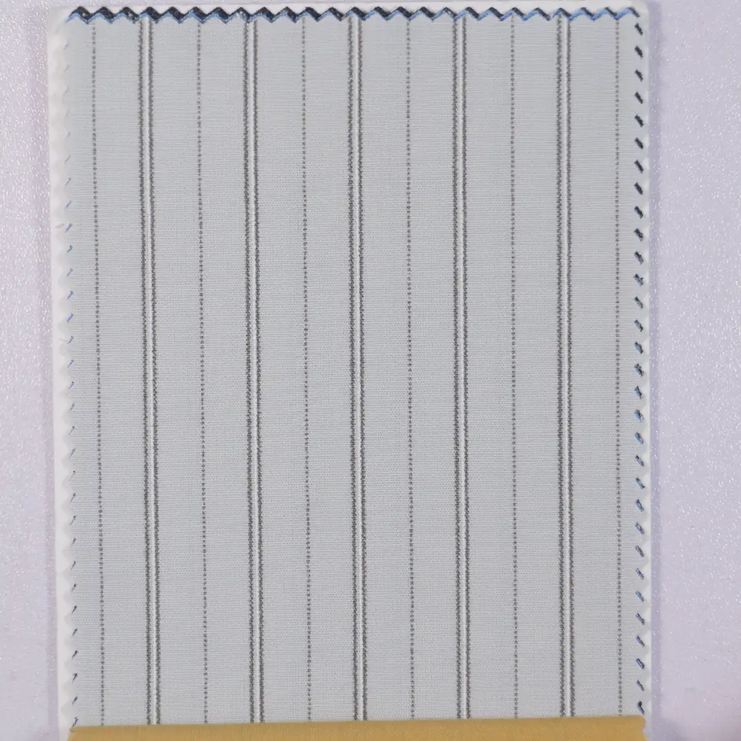 China Fabric for Shirt,Skirt Yarn Dyed Stripe Woven Blended Fabric Cotton Lyocell Rayon Nylon blue color buy from China wholesaler bulk order at wholesale price free worldwide shipping Alibaba