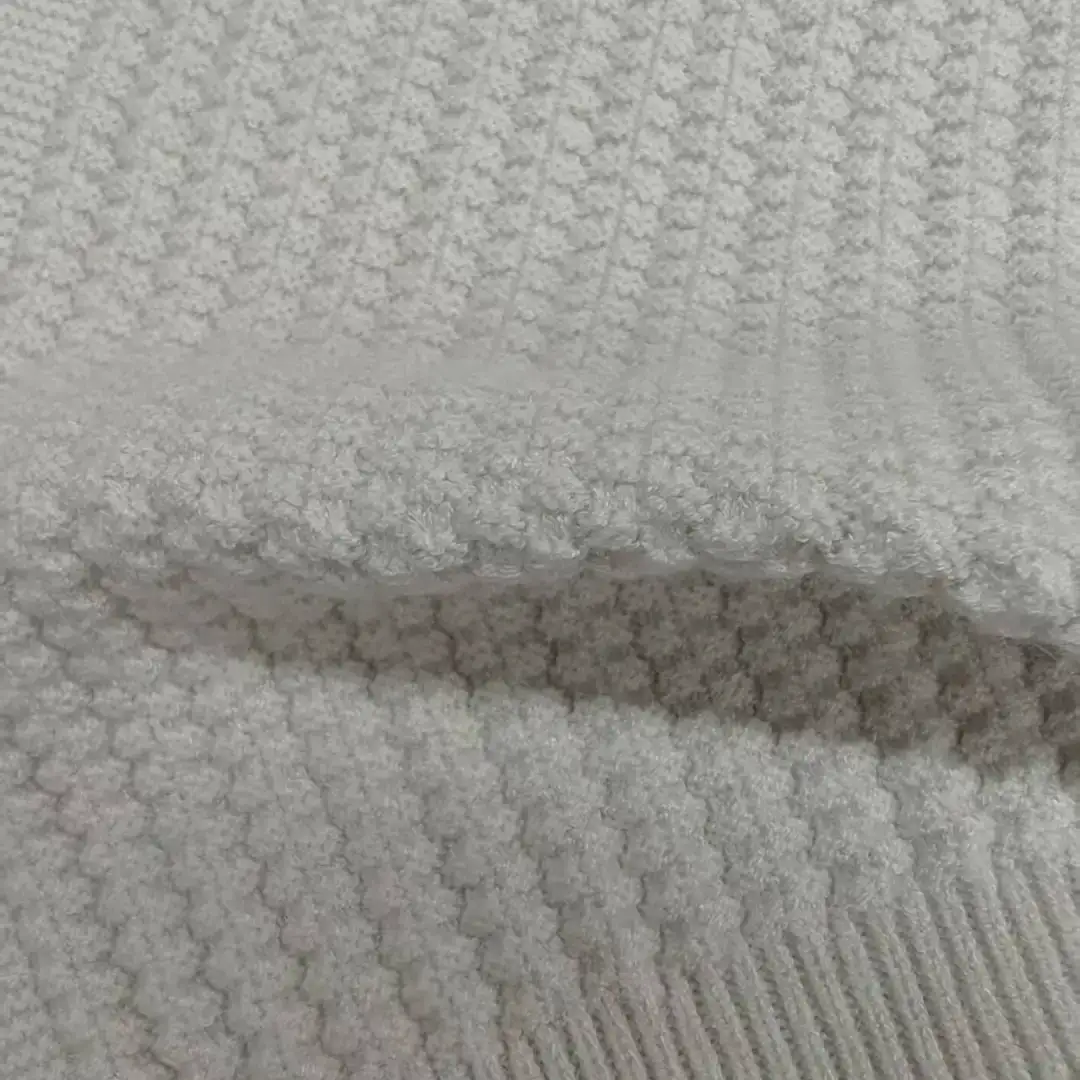 China Yarn for Hoodie,Open Cardigan (Sweater),Round Neck Pullover (Sweater),Crop Top Pullover (Sweater) Core Spun Yarn Regular Yarn Polyester Viscose Lyocell Nylon Cream color buy from China wholesaler bulk order at wholesale price free worldwide shipping Alibaba